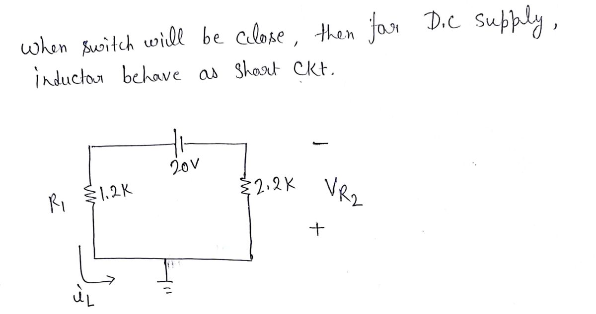 Electrical Engineering homework question answer, step 1, image 1